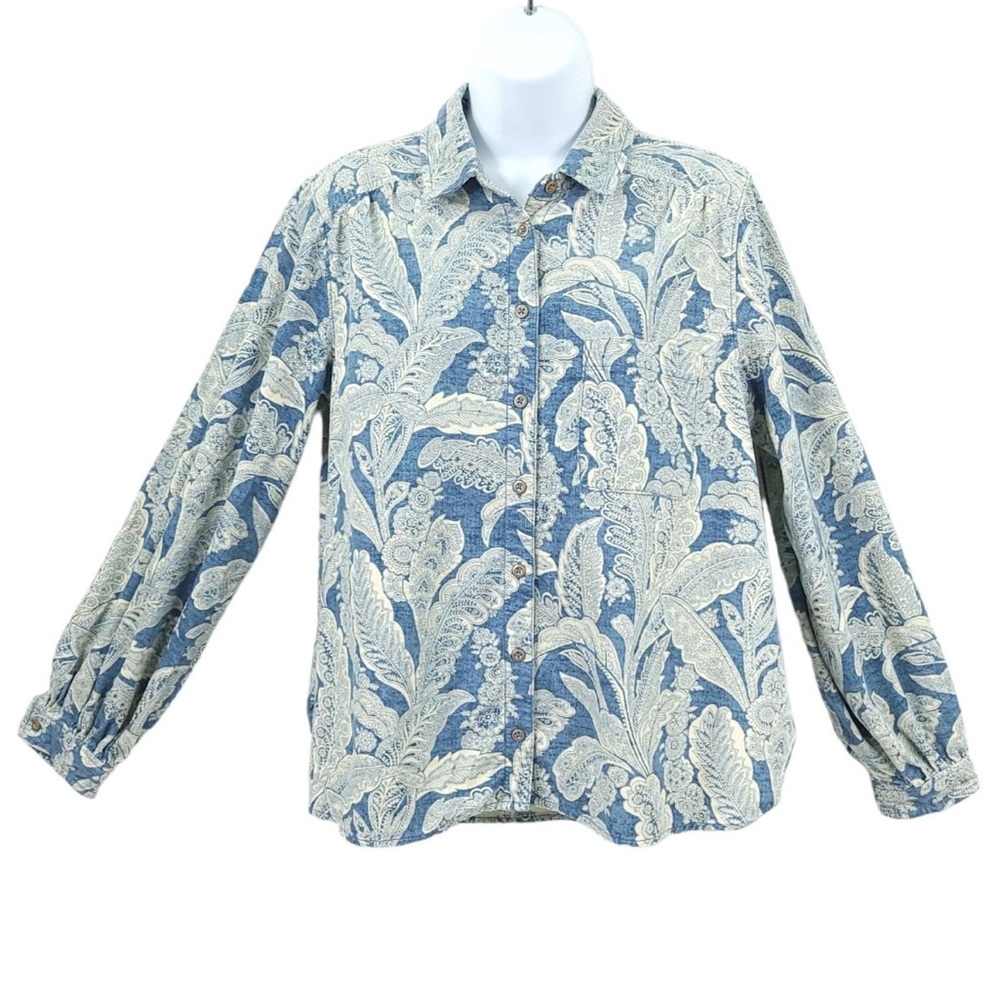 Anthropologie Pilcro Button Front Shirt